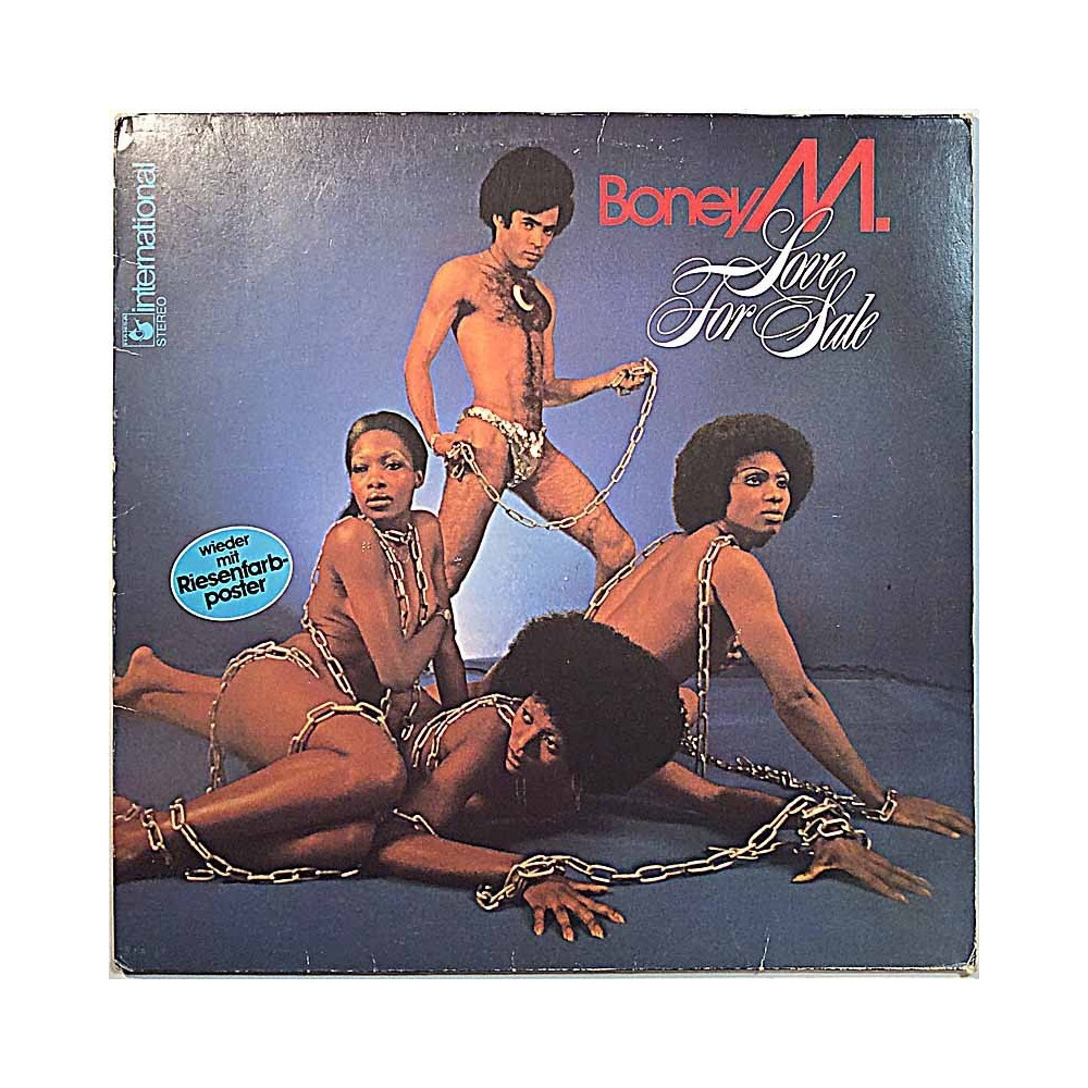 Boney M: Love For Sale  kansi VG levy VG+ Käytetty LP