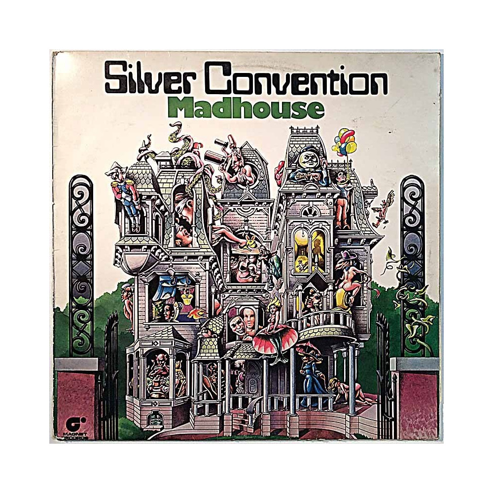 Silver Convention: Madhouse  kansi VG+ levy EX Käytetty LP