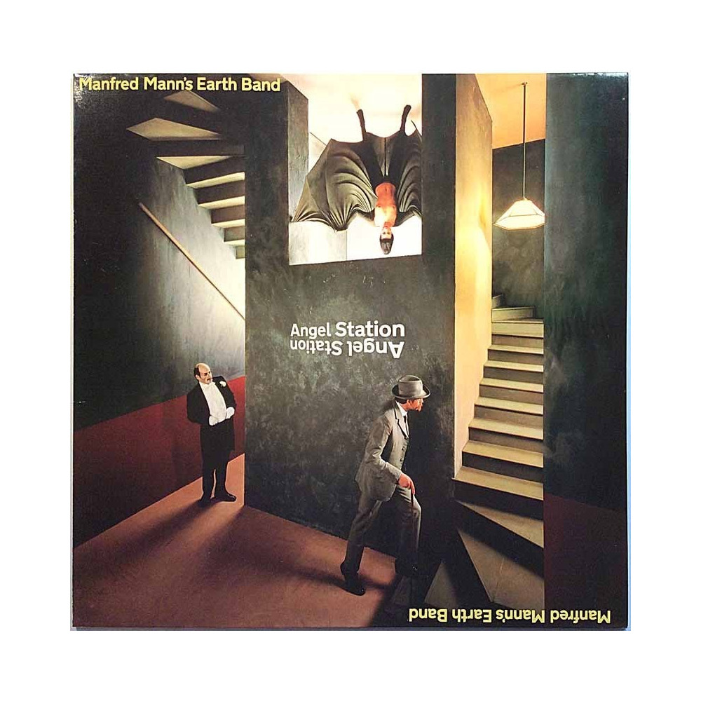 Manfred Mann's Earth Band: Angel Station  kansi EX levy EX Käytetty LP