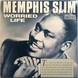 Memphis Slim 1990 RTS 113013 Worried Life Begagnat LP
