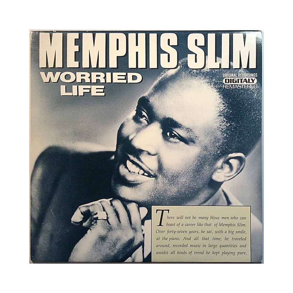 Memphis Slim Worried Life K ytetty LP Memphis Slim Worried Life K ytetty LP
