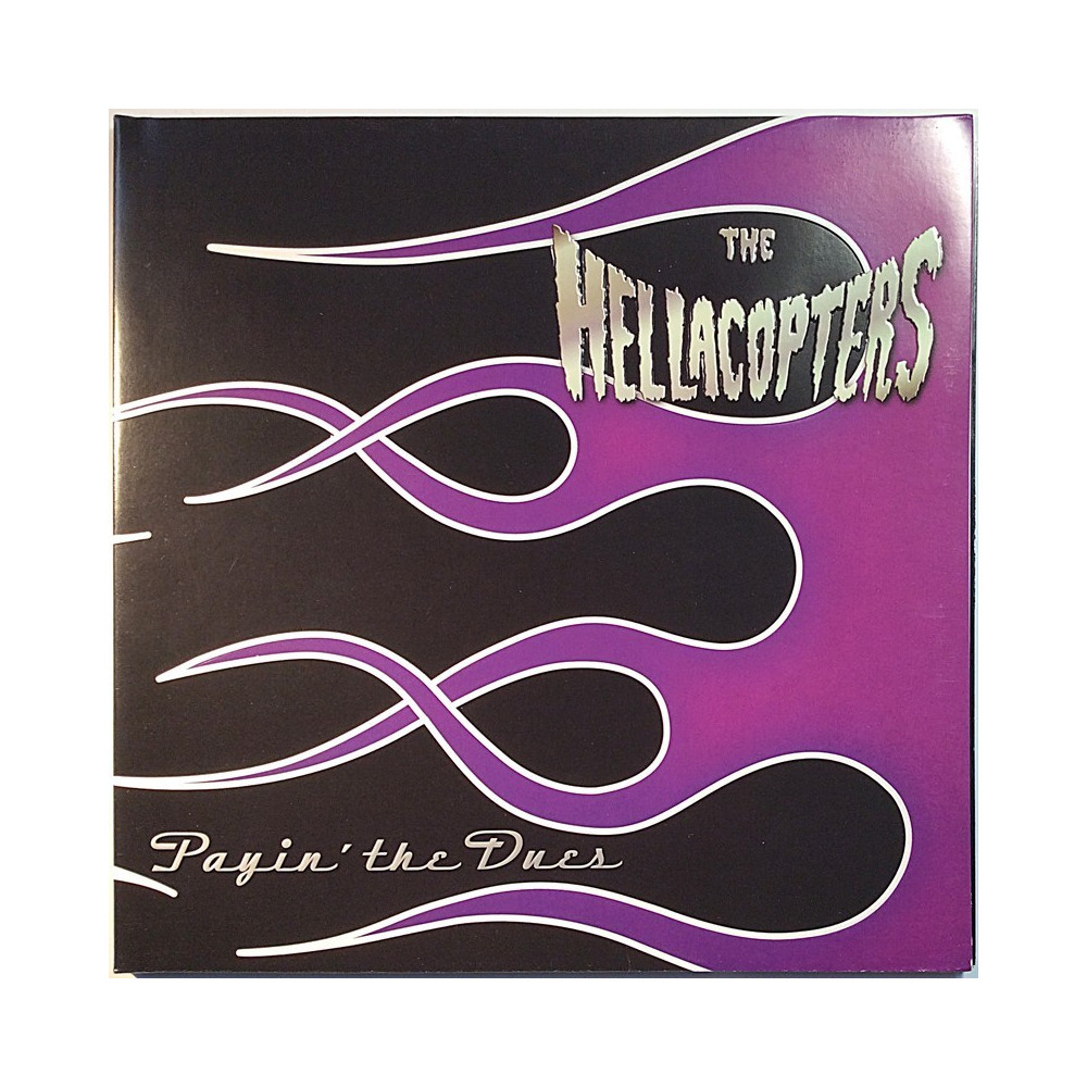 Hellacopters 1997 JAZZ004LP Payin' The Dues, limited clear vinyl Begagnat LP