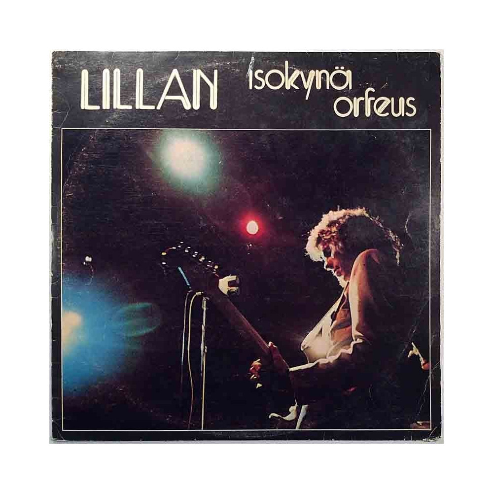 Isokynä & Orfeus: Lillan  kansi VG levy EX Käytetty LP