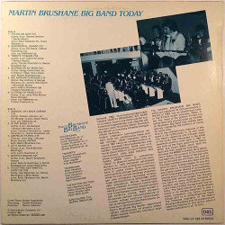Martin Brushane Big Band 1981 SAU-LP 265 Martin Brushane Big Band Today Used LP