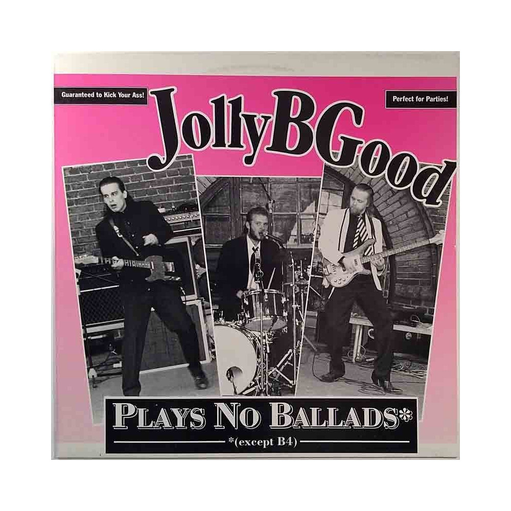 Jolly B Good 1992 VILU 11 Plays No Ballads (Except B4) Begagnat LP