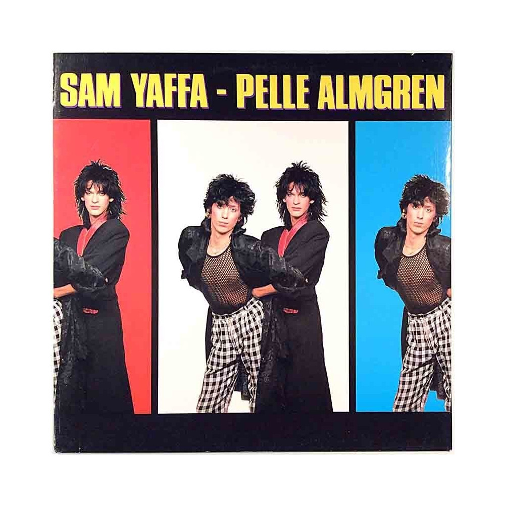 Sam Yaffa - Pelle Almgren 1986 YAHOOX 1 Sam Yaffa - Pelle Almgren 12-inch maxi Begagnat LP