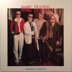 Doobie Twisters: Rocket Pocket, blue vinyl  kansi EX levy EX Käytetty LP