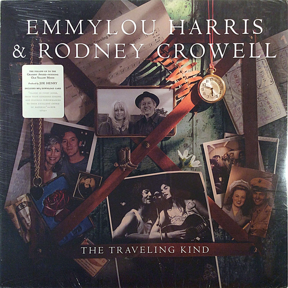 Harris Emmylou and Rodney Crowell 2015 548243-1 The Traveling Kind LP