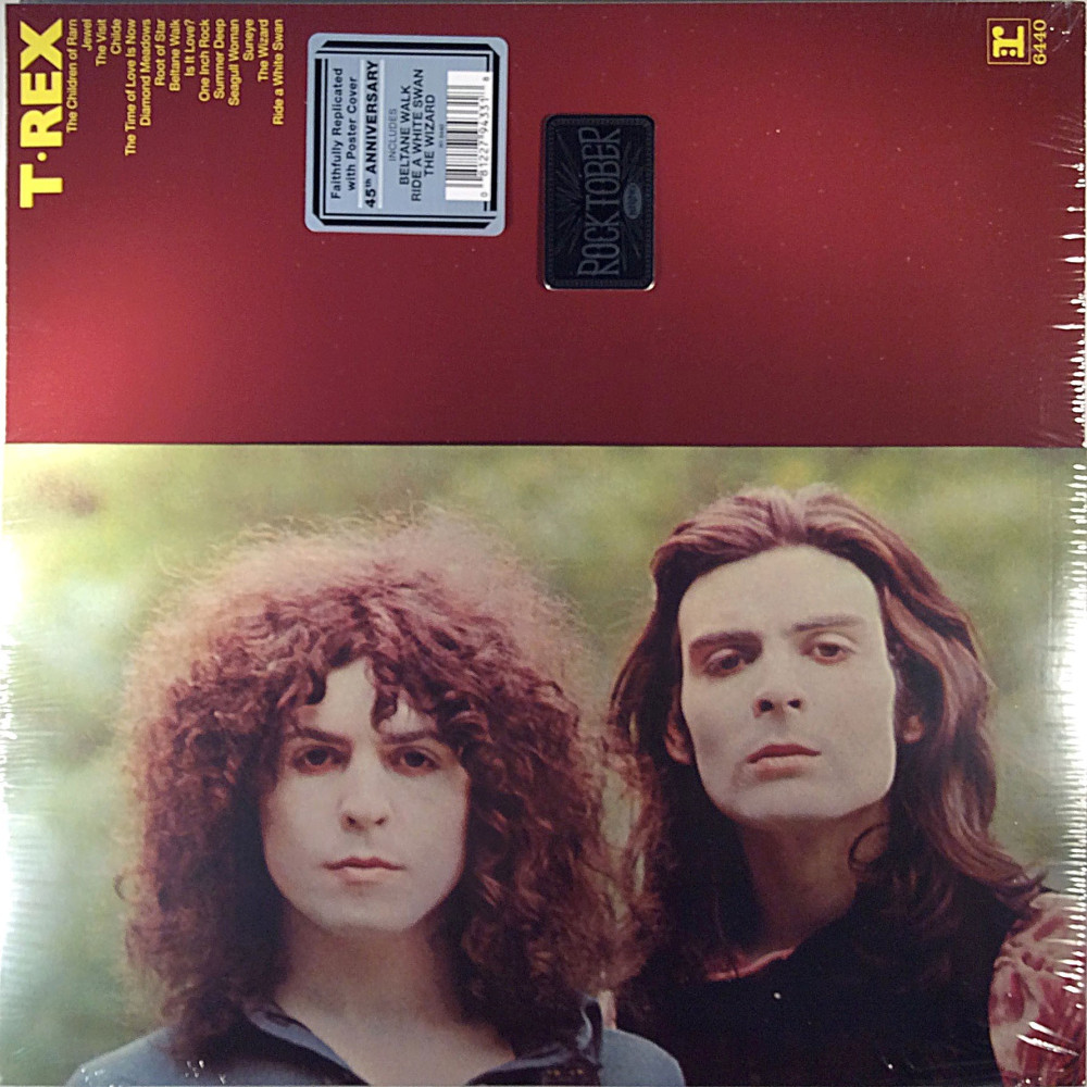 T.Rex : T.Rex -70 45th anniversary posterikansi - LP