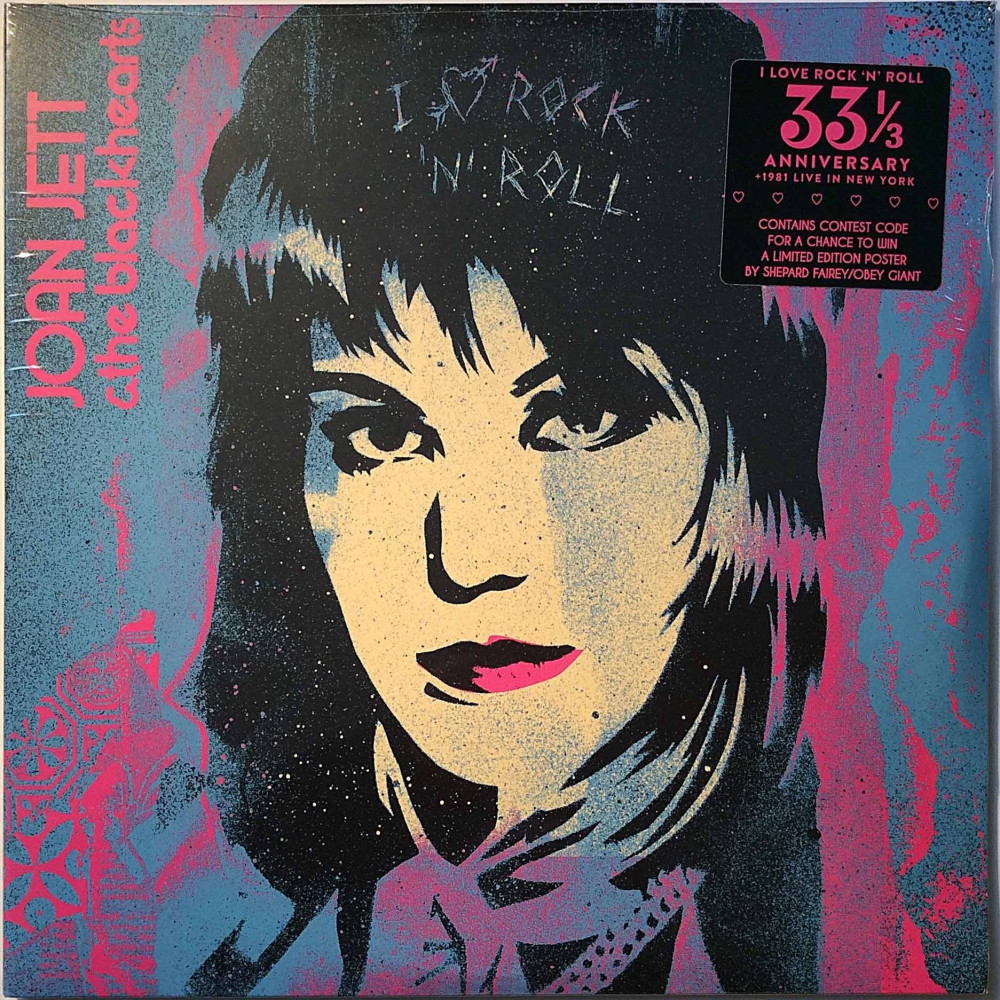 Jett Joan 1981 48337 92961 I Love Rock 'n' Roll 2LP 33? Anniversary Edition LP