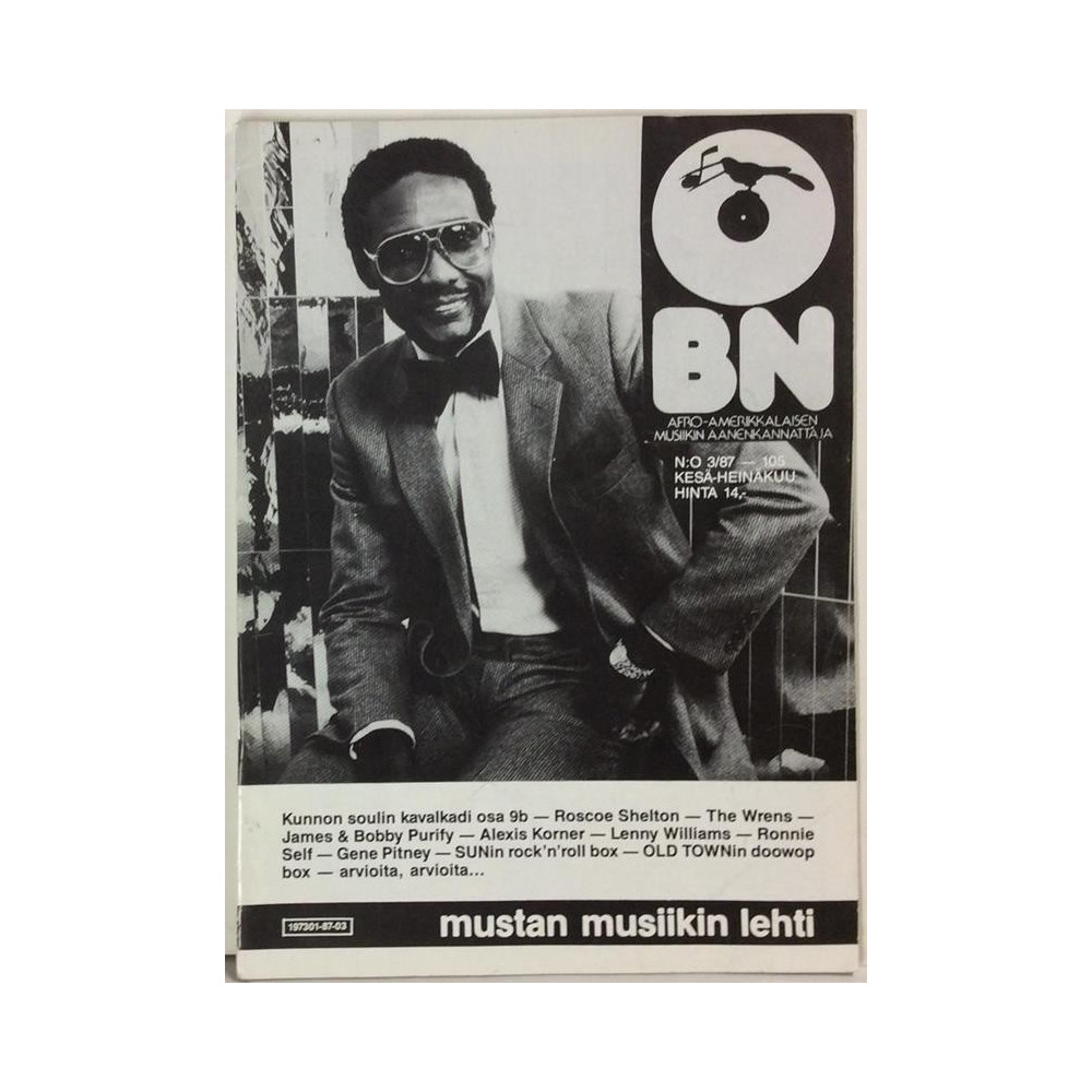 Blues News 1987 No.3 Alexis Korner,Gene Pitney