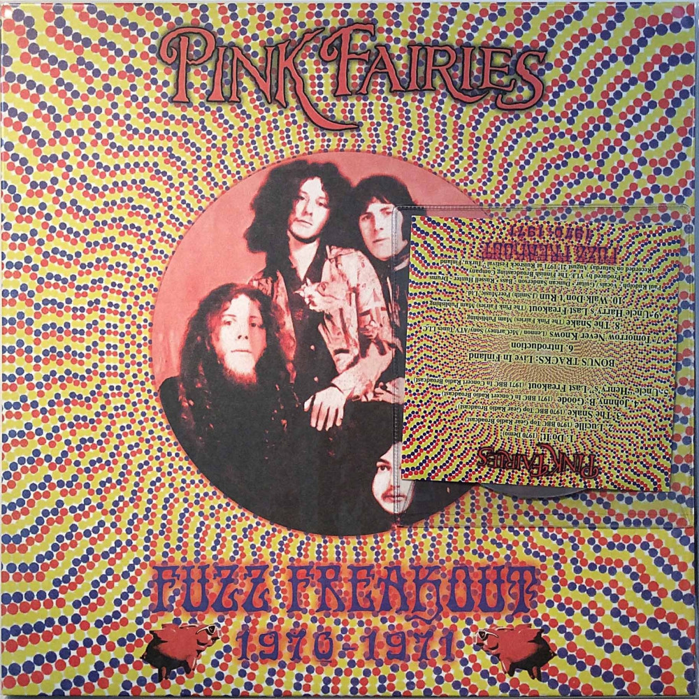 Pink Fairies 1970/1971 CLP 1551 Fuzz Freakout 1970-1971 LP + CD Ruisrock live LP