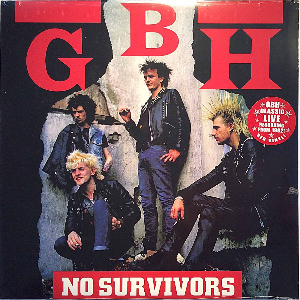 GBH 1982 CLP-2002-1 No Survivors (red vinyl) LP