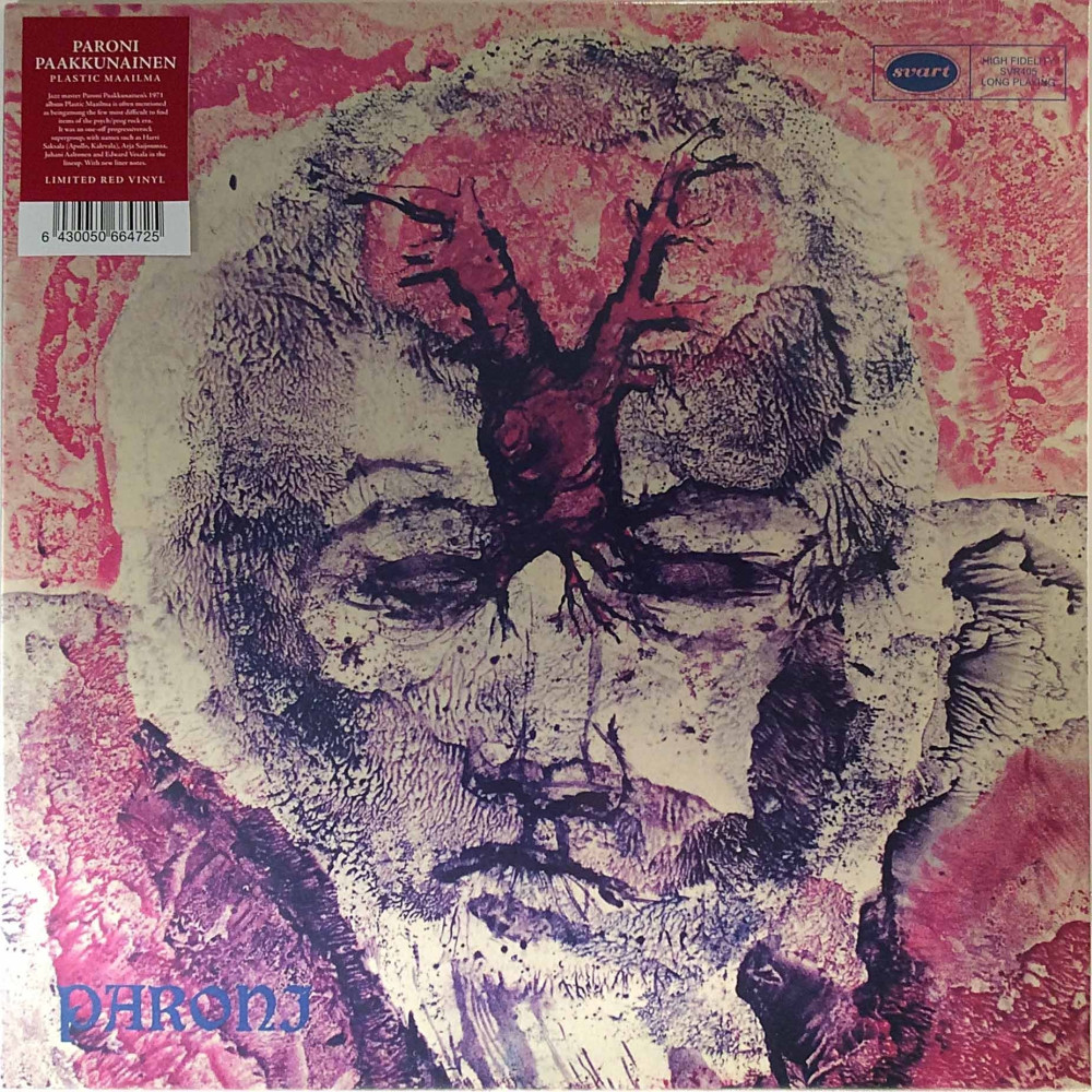 Paakkunainen Paroni : Plastic Maailma, red vinyl - uusi LP