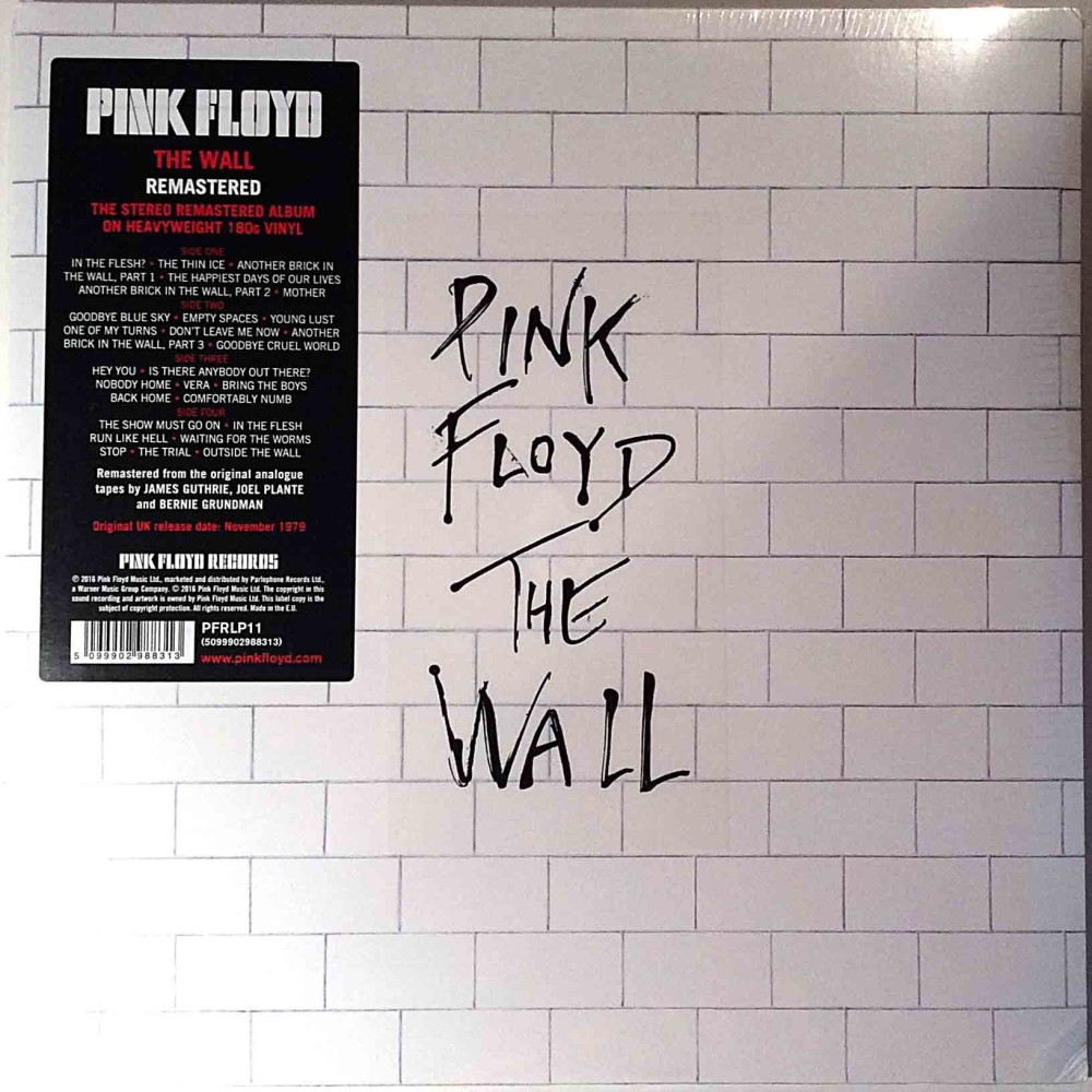 Pink Floyd 1979/2016 PFRLP11 Wall 2LP LP