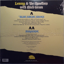 Lemmy & The Upsetters With Mick Green 1990 CLO0856 Blue Suede Shoes / Paradise 45rpm maxi LP