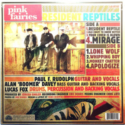 Pink Fairies 2018 CLO 0797 Resident Reptiles limited purple vinyl LP