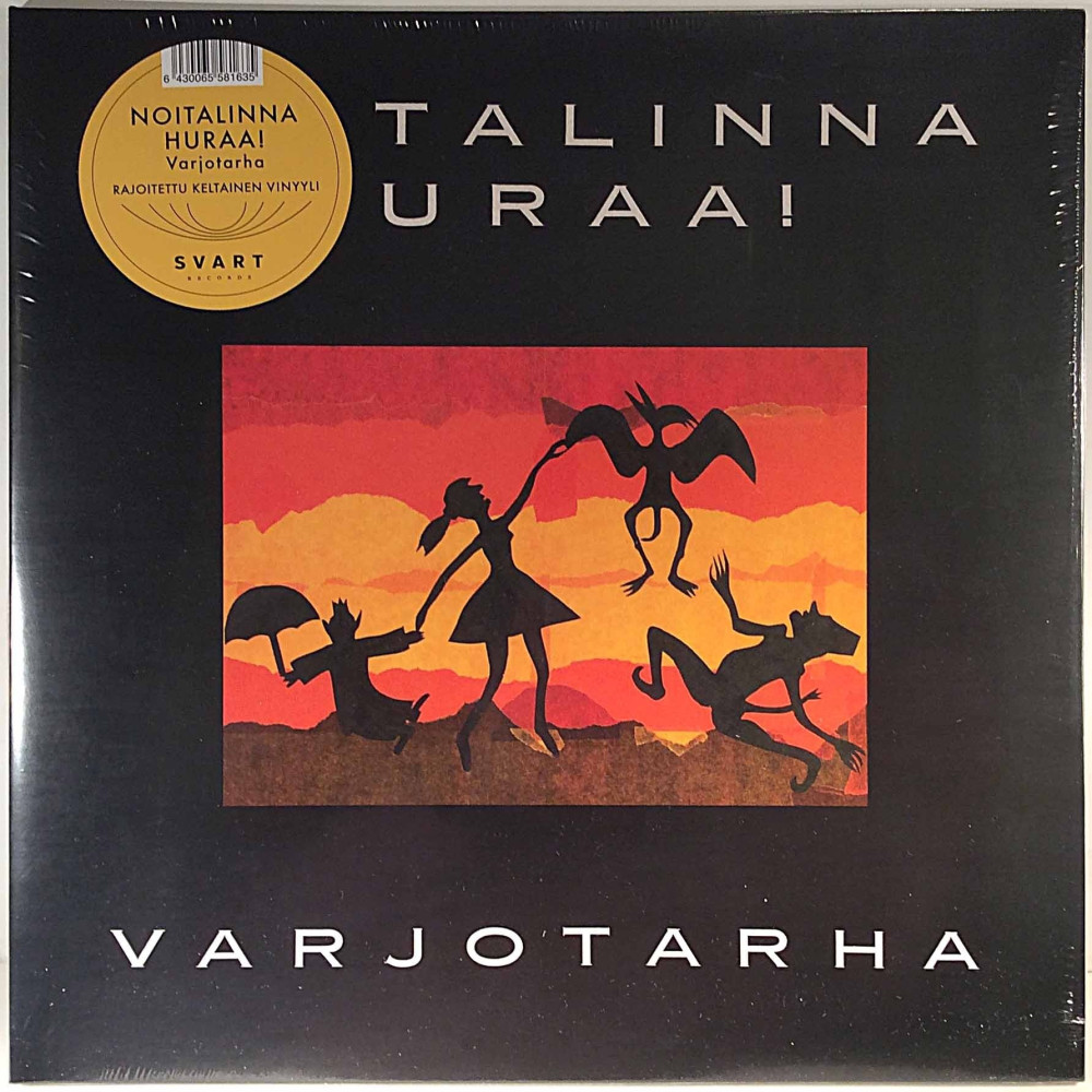 Noitalinna Huraa! : Varjotarha ( keltainen vinyyli ) - uusi LP