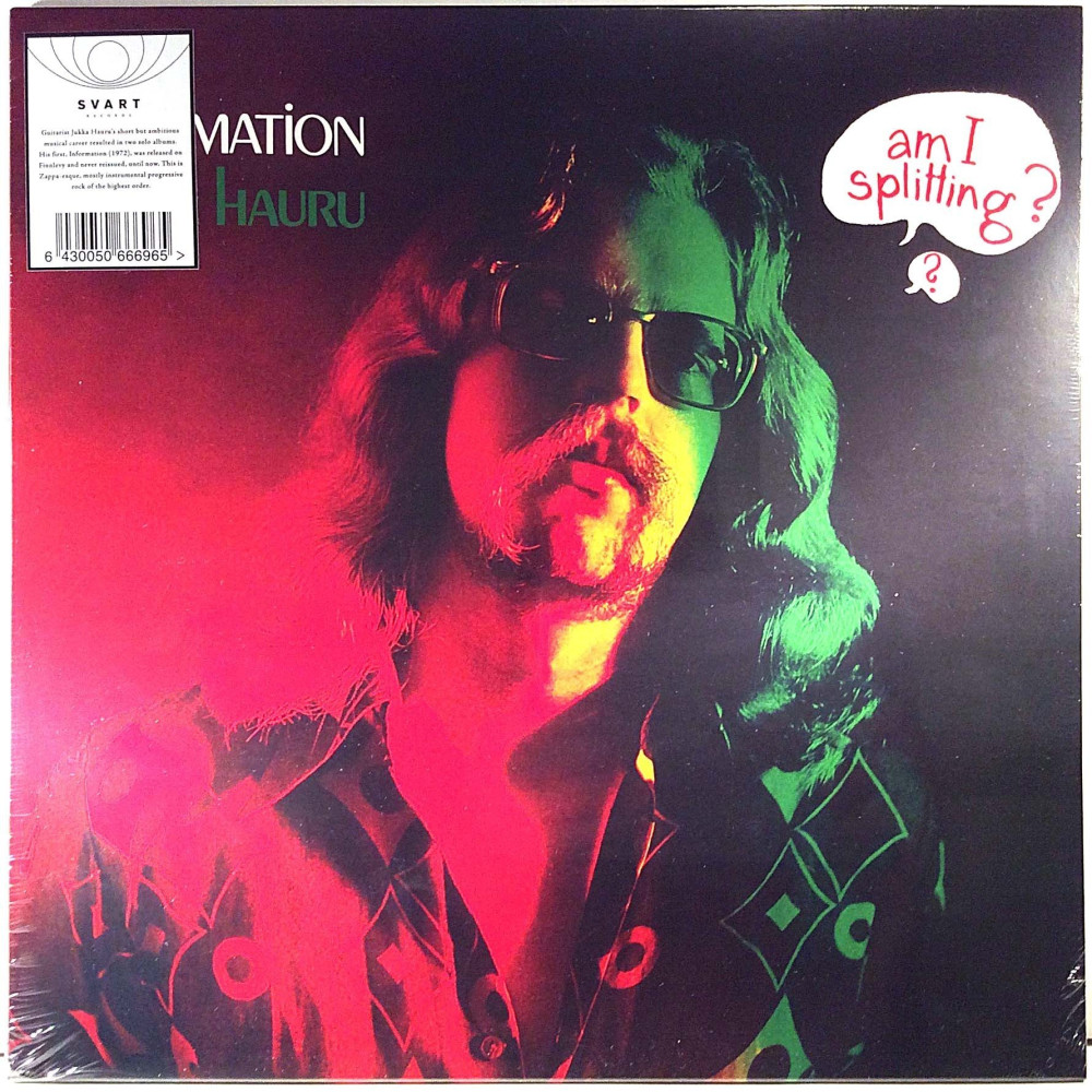 Hauru Jukka : Information - uusi LP