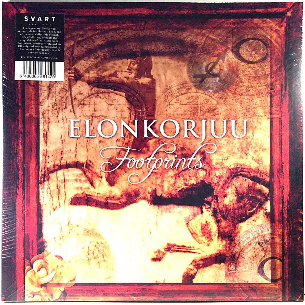 Elonkorjuu : Footprints 2LP - uusi LP