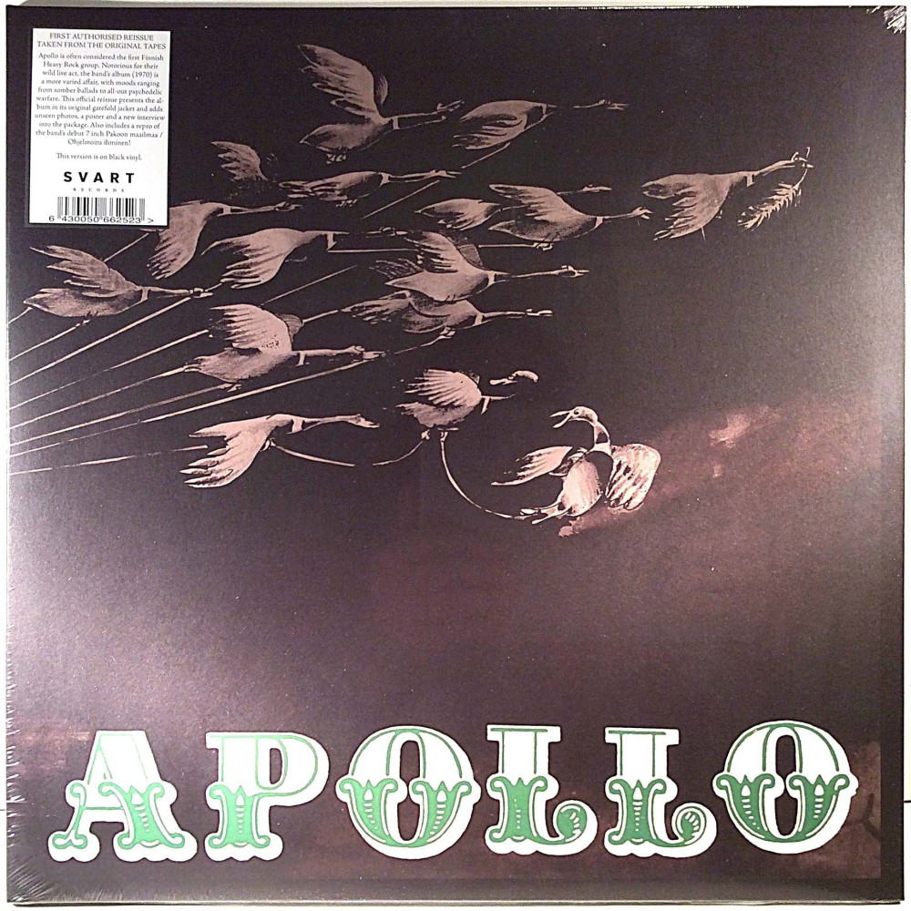 Apollo 1970 SVR308 Apollo (black vinyl) LP + 7” LP