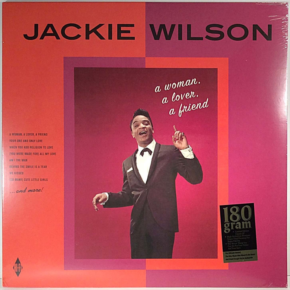 Wilson Jackie 1960 8436544170565 a woman, a lover, a friend LP