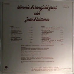 Mansfield Tommie 1972 SVR419 with Jussi Raittinen, clear LP