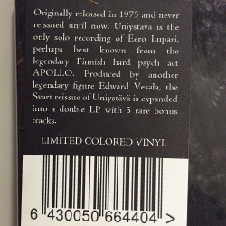 Lupari Eero 1975 SVR388 Uniystävä 2LP LP