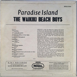 Waikiki Beach Boys : Paradise Island - Used LP