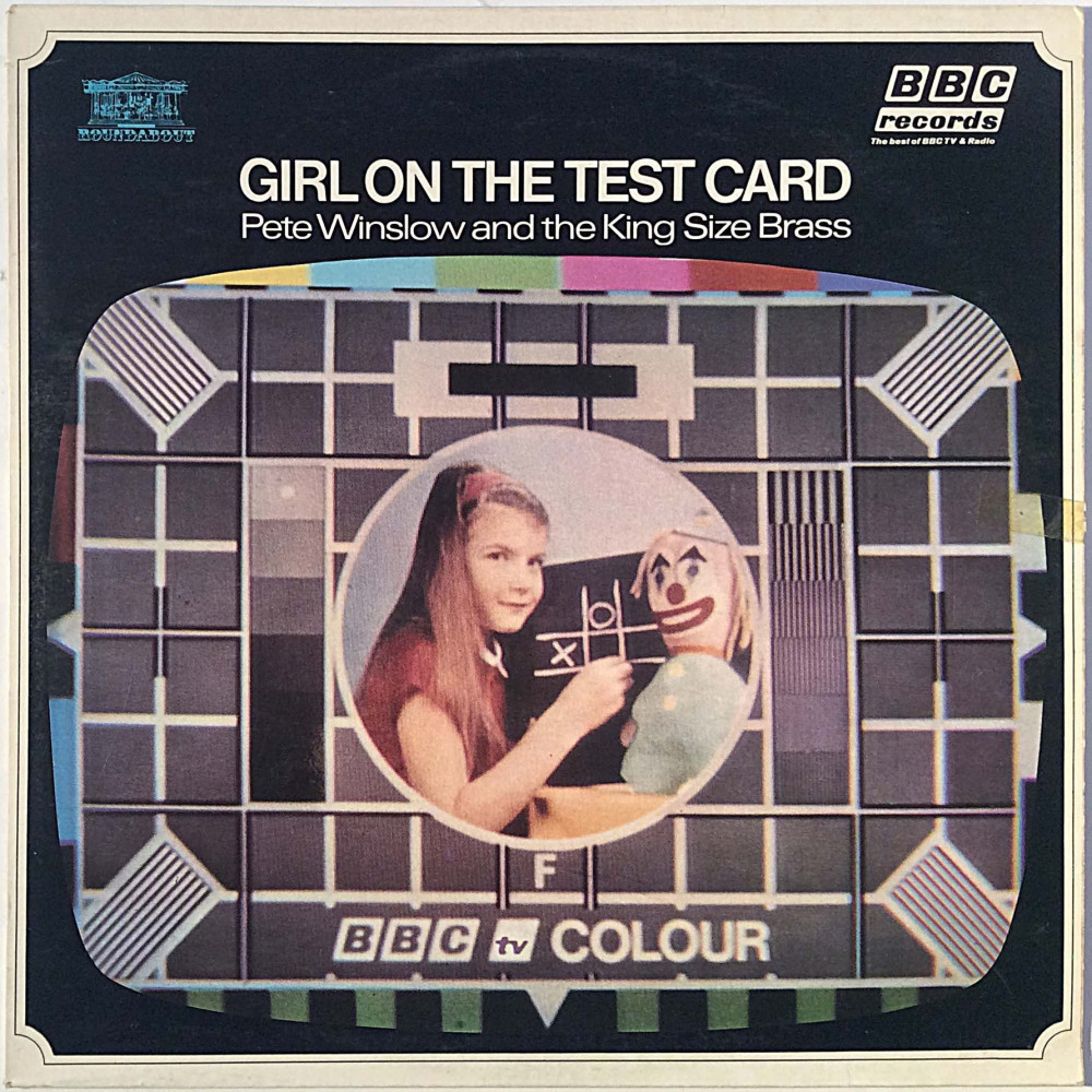Winslow Pete and the King Size Brass : Girl on the test card - Begagnat LP