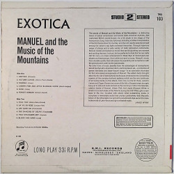 Manuel and the Music of Mountains : Exotica - Begagnat LP