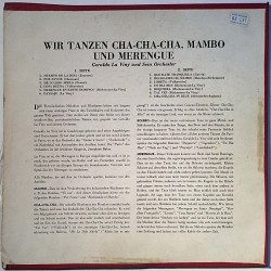 Viny Geraldo La : Wir Tanzen Cha-Cha-Cha, Mambo, Merengue - Used LP
