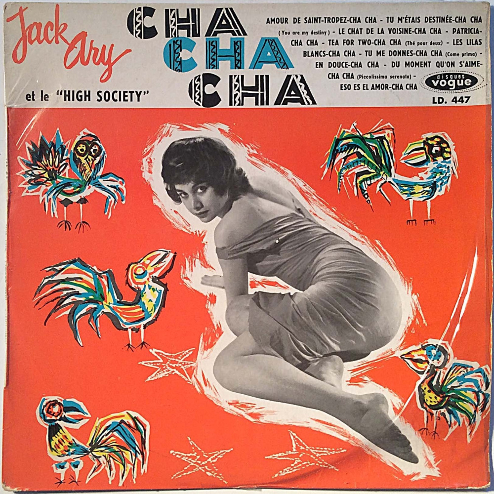 Ary Jack et le High Society : Cha Cha Cha  33rpm 10-inch LP - Begagnat LP