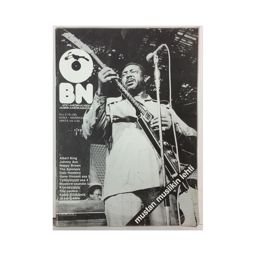 Blues News 1979 No.5 Albert King,Gene Vincent