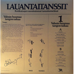 Eri Esittäjiä : Lauantaitanssit 8LP - Used LP