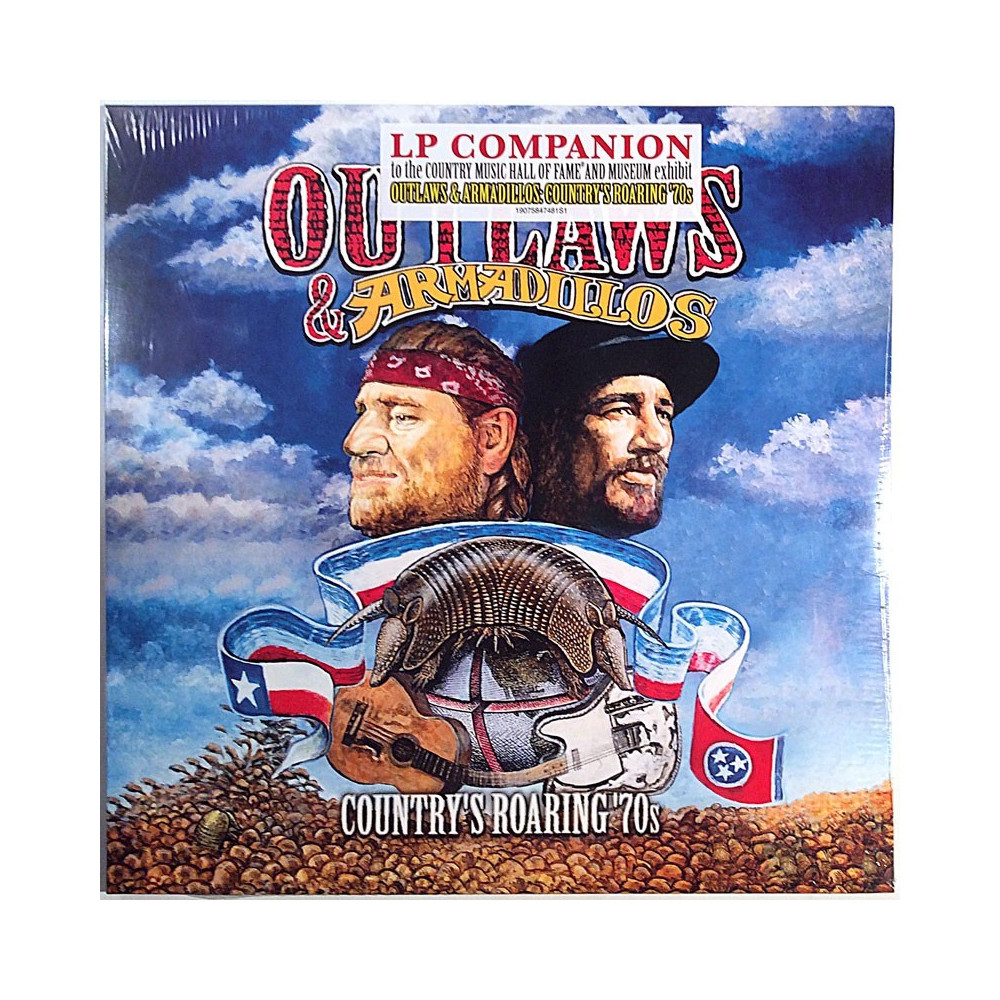 Shaver, Waylon, JJ Walker, Colter ym. 2018 19075847481S1 Outlaws & Armadillos: Country's Roaring '70s LP