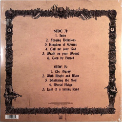 Deserted Fear : Kingdom Of Worms LP + CD - uusi LP