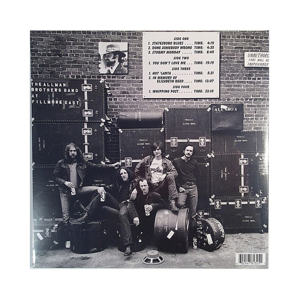 Allman Brothers Band : At Fillmore East 2LP - LP