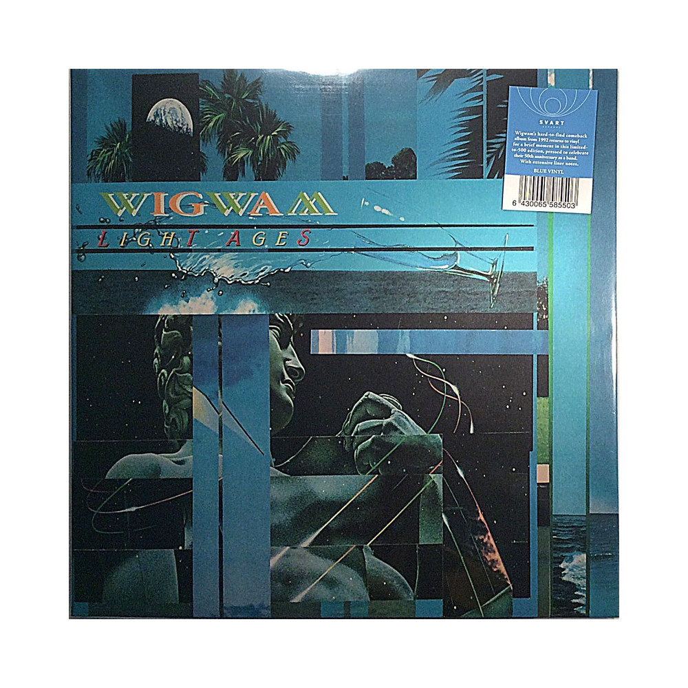 Wigwam : Light Ages 2LP blue vinyl - uusi LP