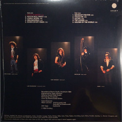 Hiroshima 1984 SRE157 Taste Of Death, punainen vinyyli LP