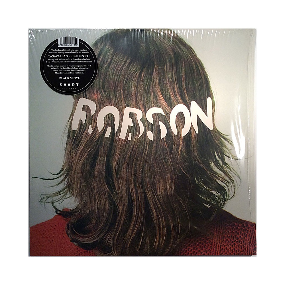 Robson Frank : Robson -74 black vinyl - uusi LP