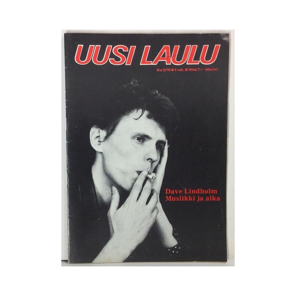Uusi Laulu 1978 No.2 Dave Lindholm