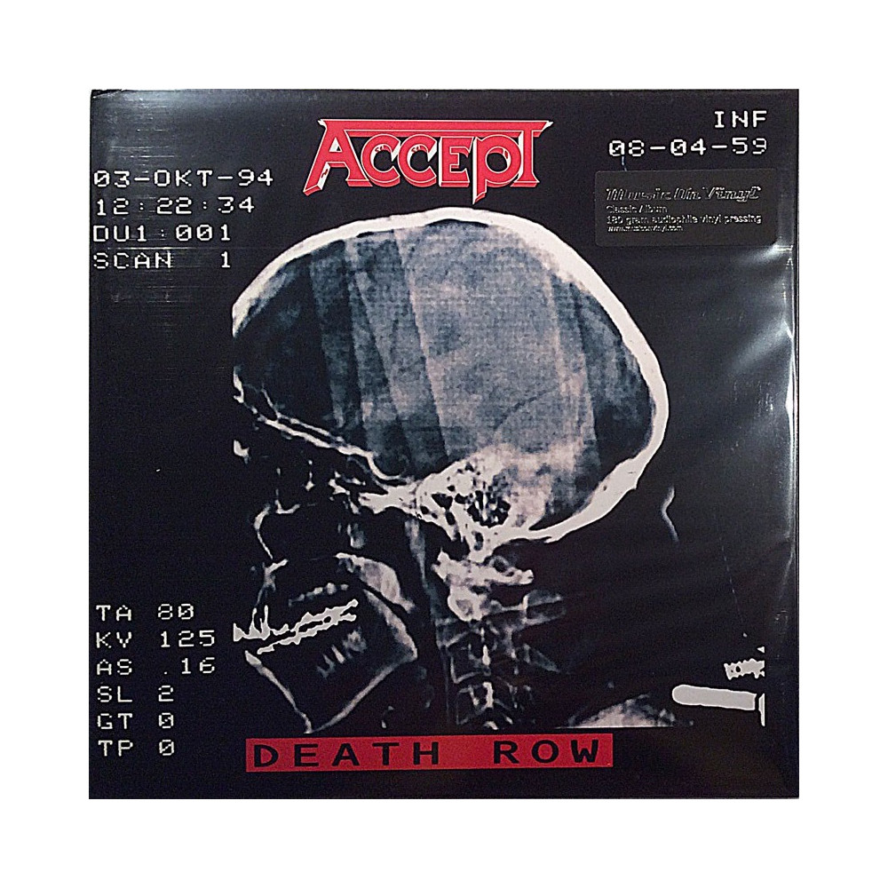 Accept 1994 MOVLP1984 Death Row 2LP LP