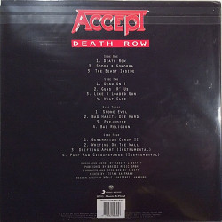 Accept 1994 MOVLP1984 Death Row 2LP LP