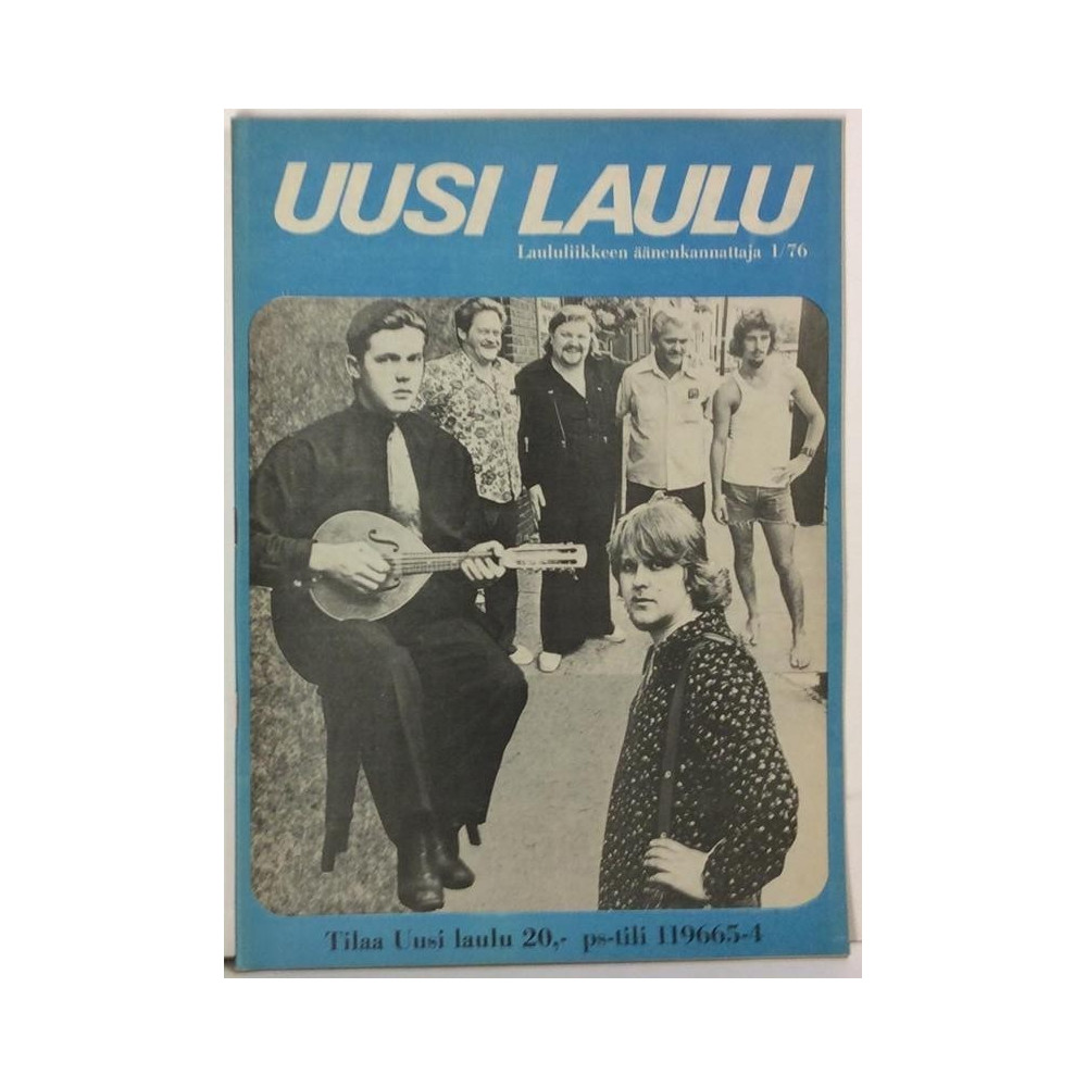 Uusi Laulu 1976 No.1 Jussi Raittinen