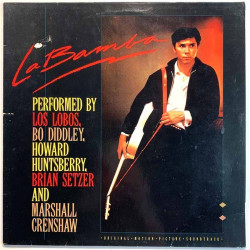 Los Lobos, Brian Setzer ym. 1987 828 058-1 La Bamba - Soundtrack Begagnat LP