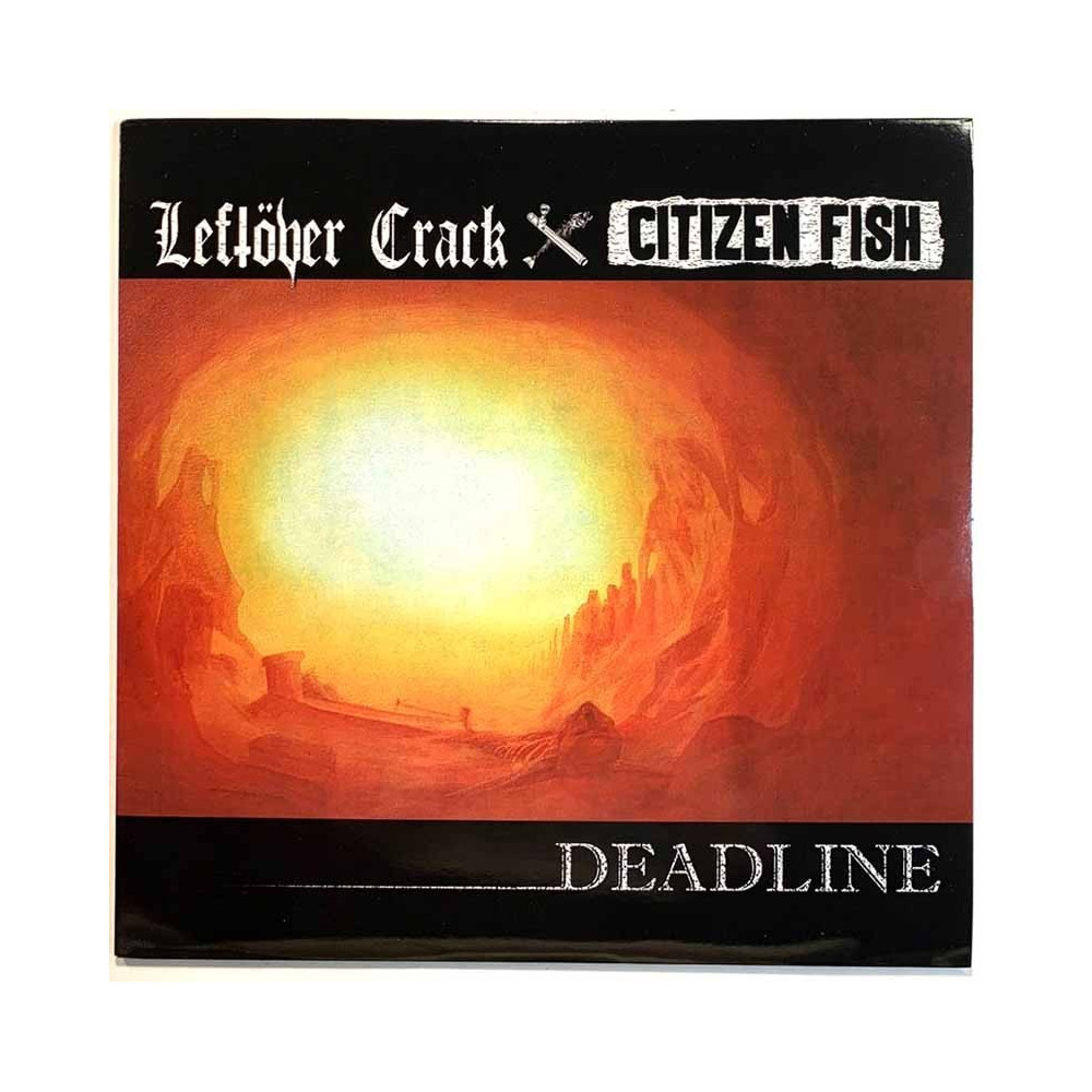 Leftöver Crack / Citizen Fish 2007 VIRUS 373 Deadline Begagnat LP