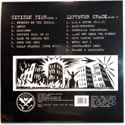 Leftöver Crack / Citizen Fish 2007 VIRUS 373 Deadline Begagnat LP