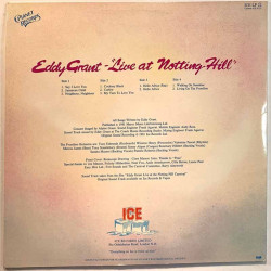 Grant Eddy LP Live at Notting Hill 2LP  kansi EX levy EX Käytetty LP
