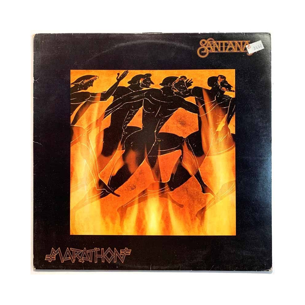 Santana LP Marathon  kansi VG- levy VG+ Käytetty LP